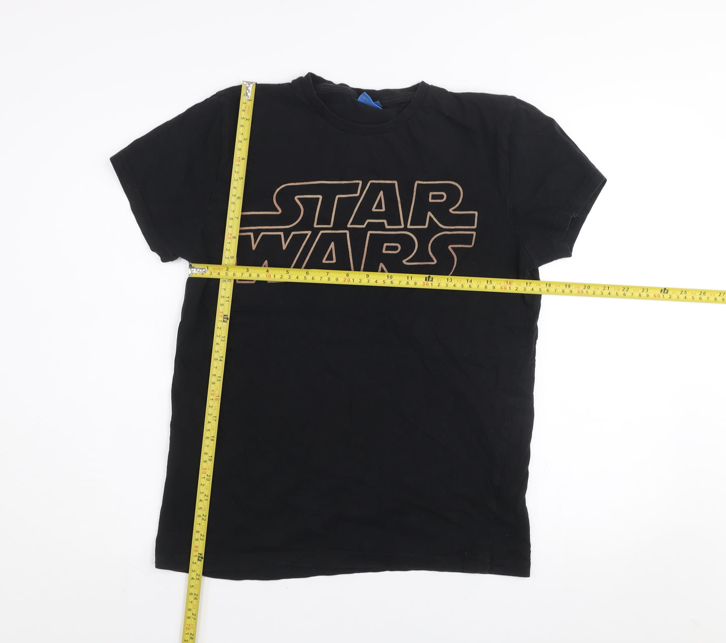 Star Wars Men's Black Medium Graphic Print Short Sleeve T-Shirt