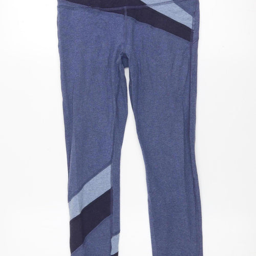 GapFit Women's Blue Performance Cotton Leggings Size S