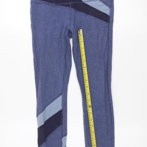 GapFit Women's Blue Performance Cotton Leggings Size S