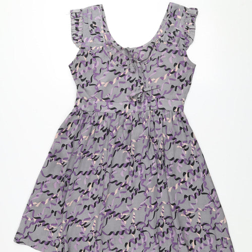 Secret Weekend Women’s Multicoloured Size 12 Fit & Flare Knee Length Dress