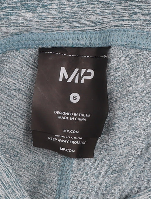 MP Womens Blue Seamless Gym Leggings Size S Slim Fit Activewear