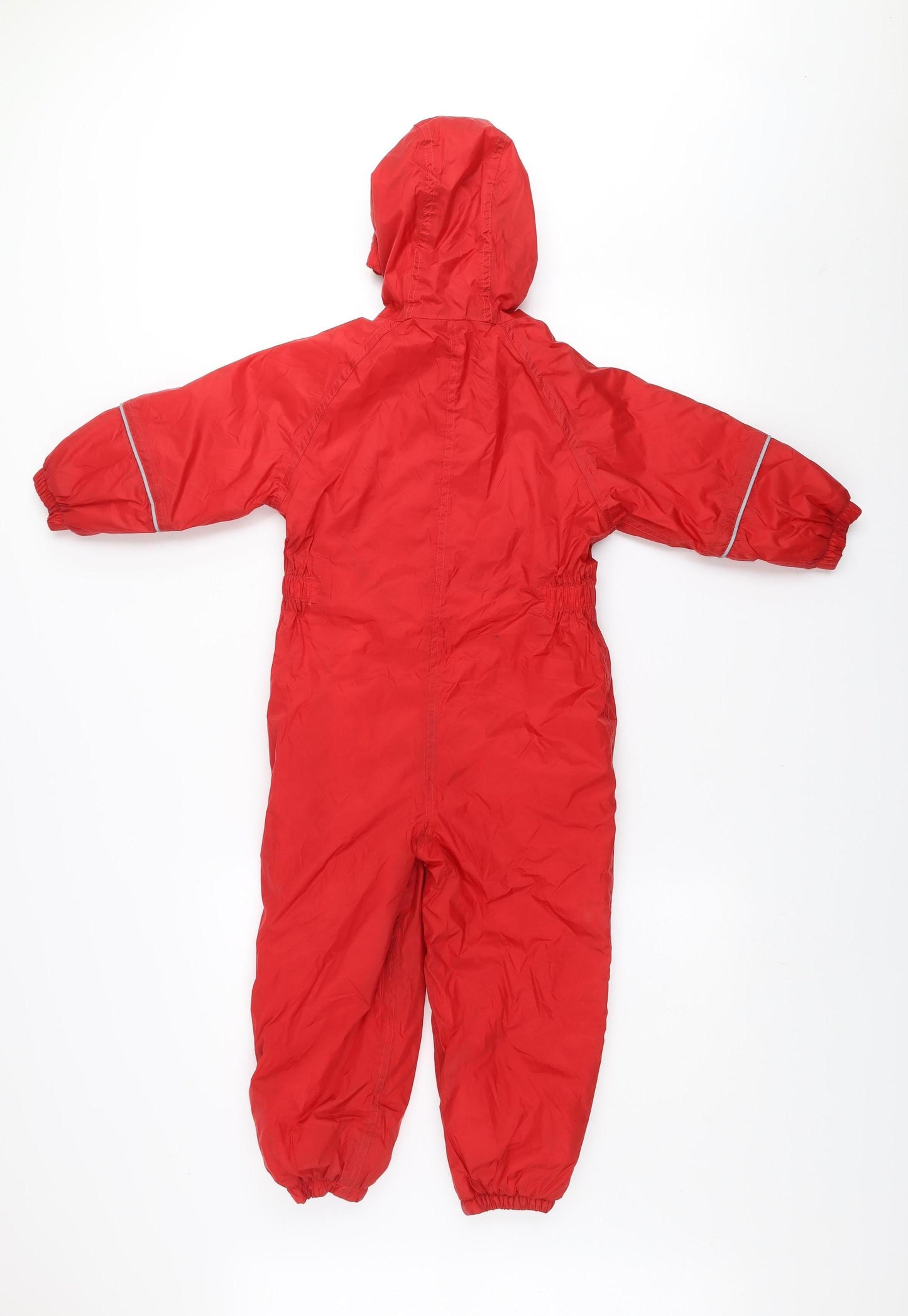 Regatta Boys Red 3-4 Years Waterproof Hooded Snowsuit Ski Suit