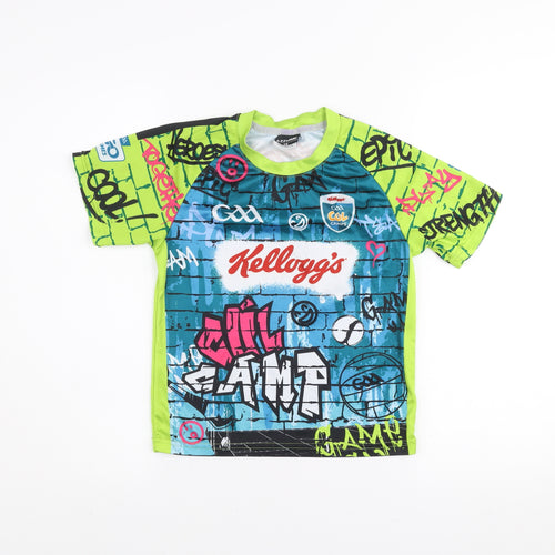 Azzurri Boys Multicoloured 2 Years Sports Jersey T-Shirt