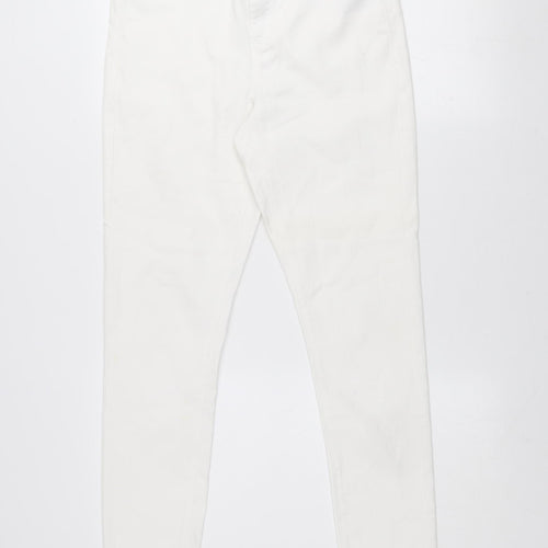 Dorothy Perkins Frankie Women’s White Slim Fit Skinny Jeans Size 14S
