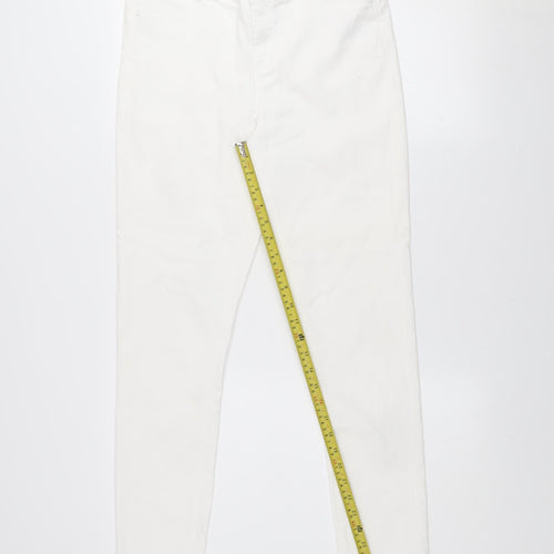 Dorothy Perkins Frankie Women’s White Slim Fit Skinny Jeans Size 14S