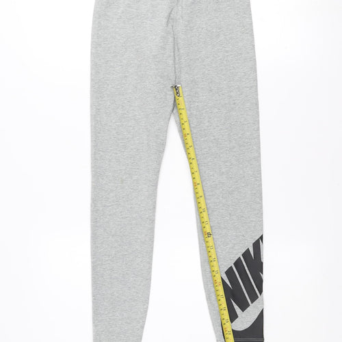Nike Womens Grey XS Slim Fit Active Leggings Gym Yoga Pants