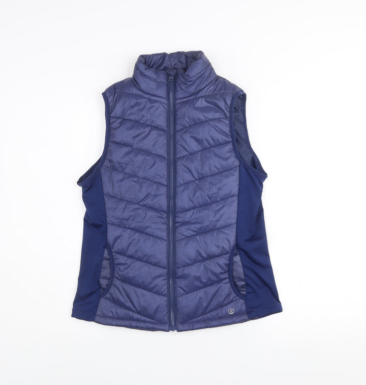 Dunnes Stores Men’s Blue Quilted Bodywarmer Gilet S Polyester