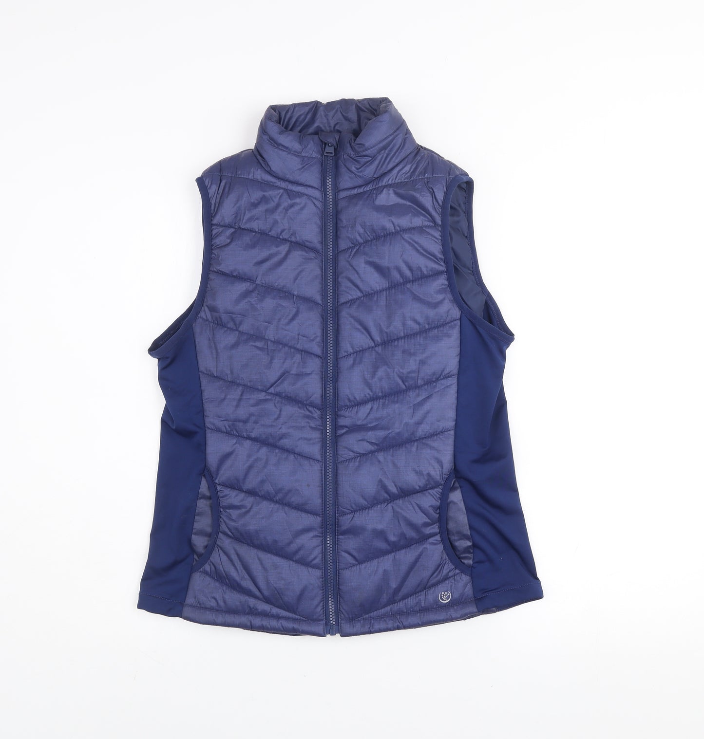 Dunnes Stores Men’s Blue Quilted Bodywarmer Gilet S Polyester