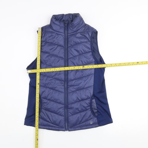 Dunnes Stores Men’s Blue Quilted Bodywarmer Gilet S Polyester