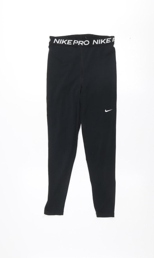 Nike Pro Women’s Black Dri-Fit Leggings Size S Activewear Trousers