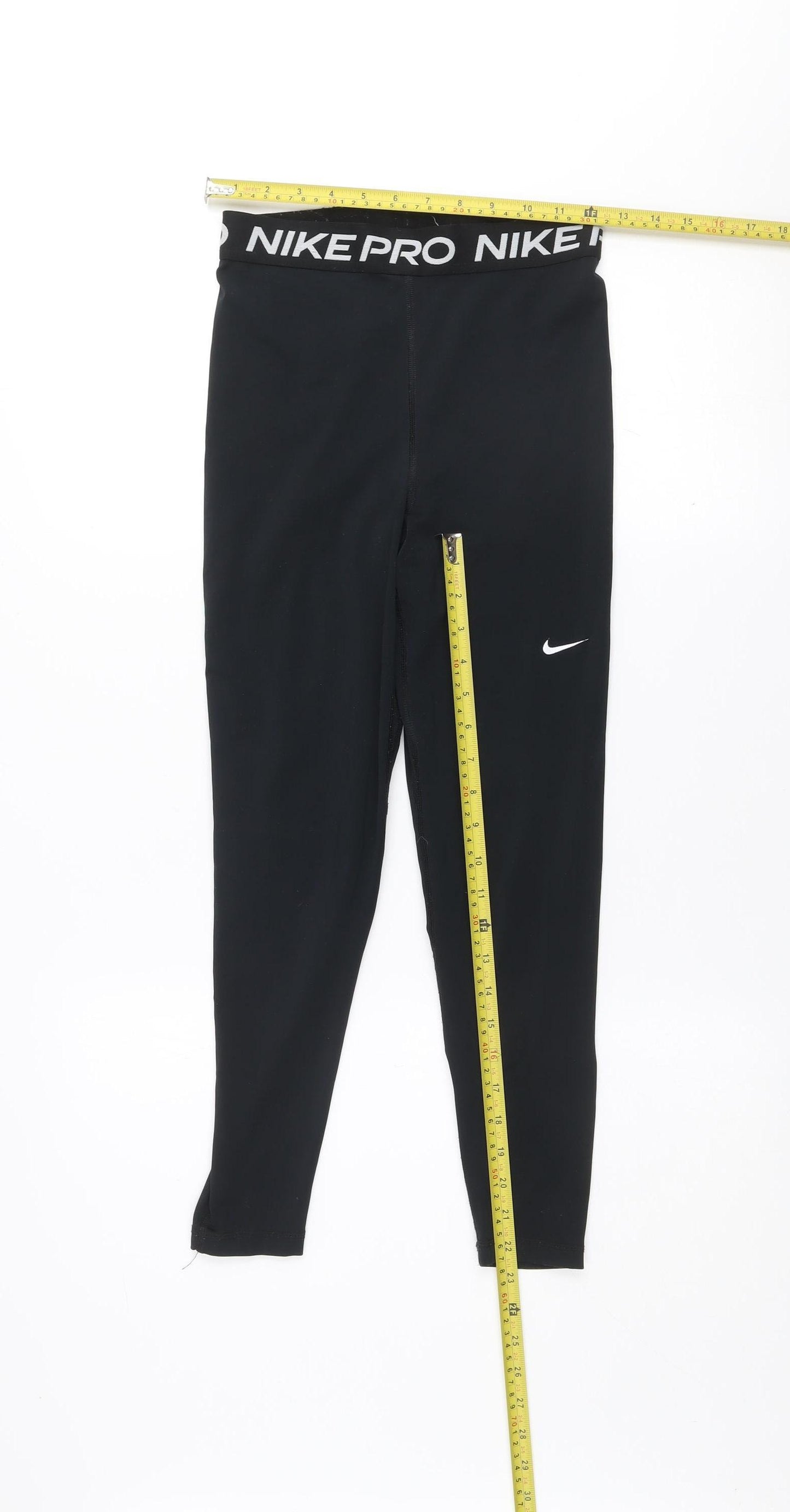 Nike Pro Women’s Black Dri-Fit Leggings Size S Activewear Trousers