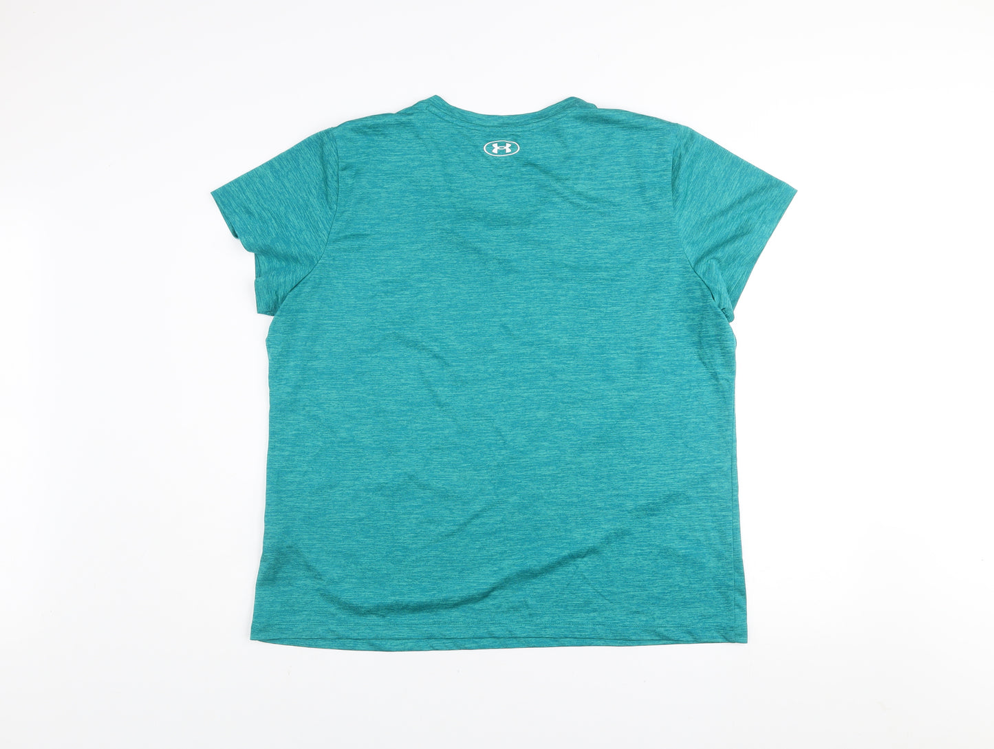 Under Armour Men Blue 2XL V-Neck Moisture-Wicking Active T-Shirt