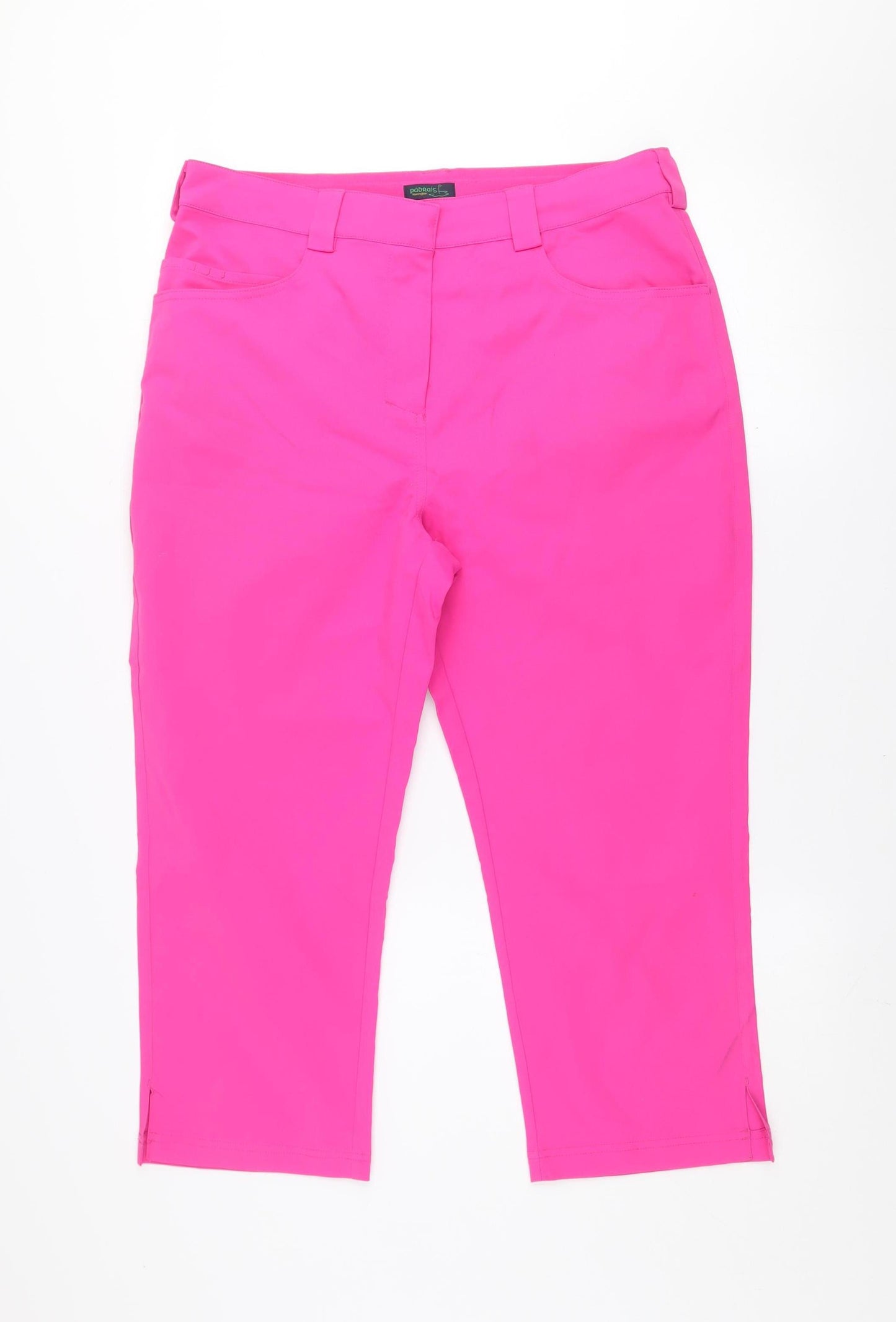 Pádraig Harrington Women’s Pink Capri Trousers Size 12 Polyester