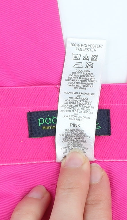Pádraig Harrington Women’s Pink Capri Trousers Size 12 Polyester