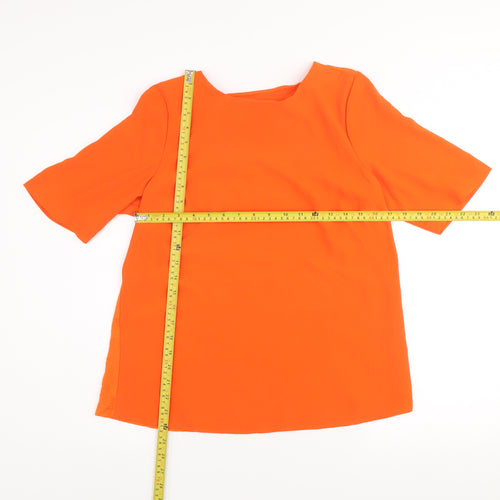 Dunnes Stores Women’s Orange Short Sleeve Blouse Size S