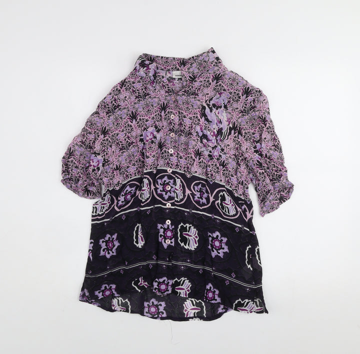 Gerry Weber Women's Multicoloured Floral Viscose Tunic Blouse Size 12