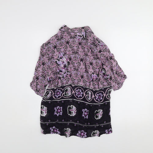 Gerry Weber Women's Multicoloured Floral Viscose Tunic Blouse Size 12