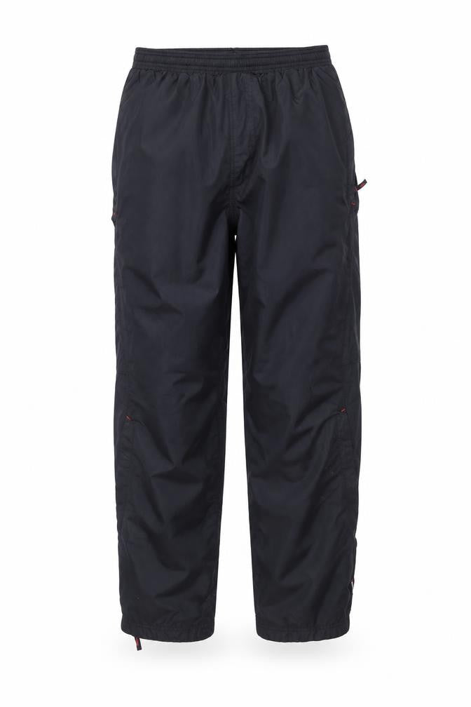 Front view of Inesis Men's Black S Walking Trousers Lightweight Quick Dry
