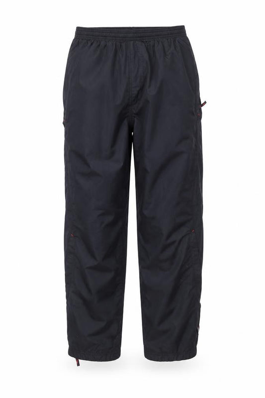 Front view of Inesis Men's Black S Walking Trousers Lightweight Quick Dry