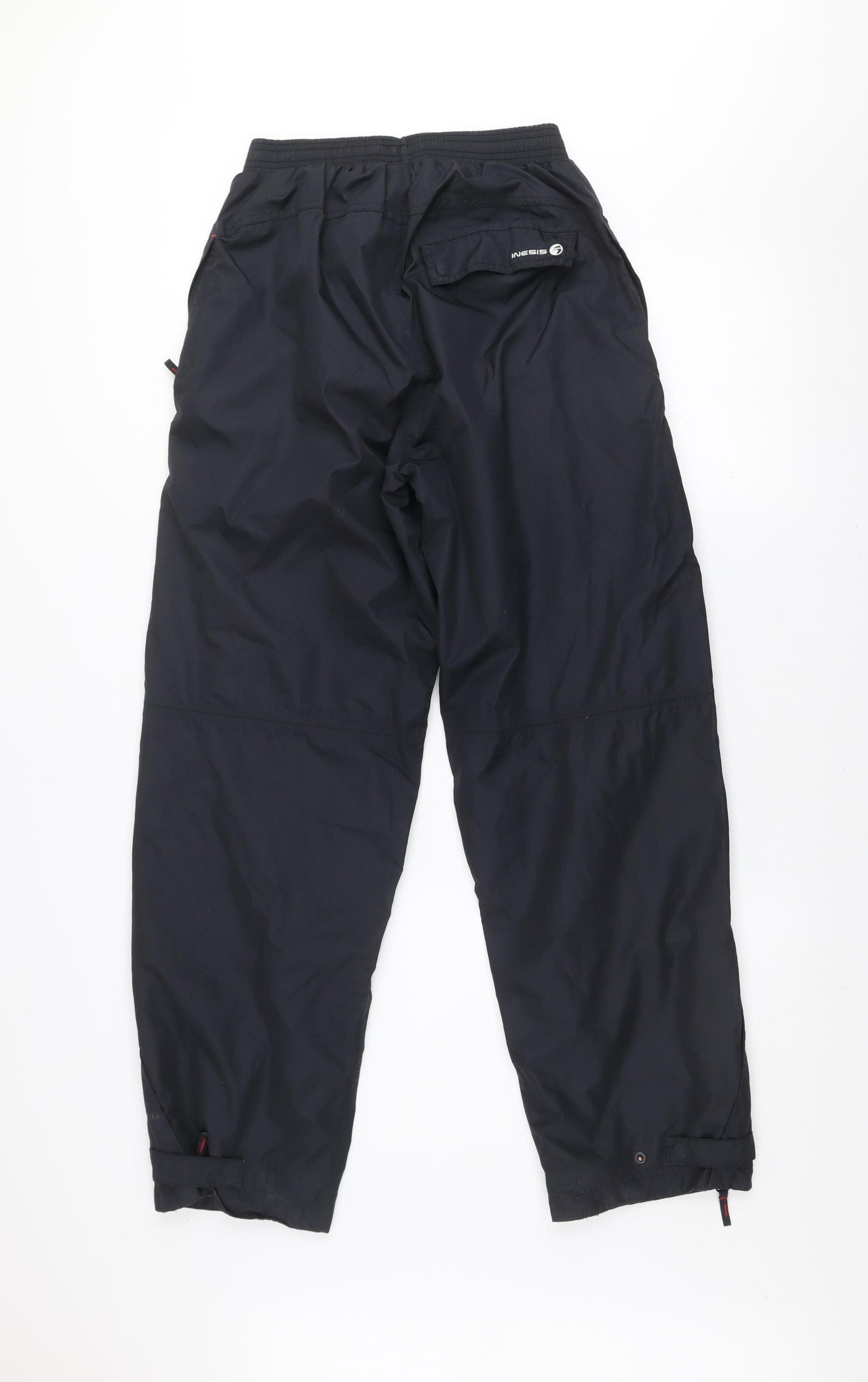 Inesis Men's Black S Walking Trousers Lightweight Quick Dry