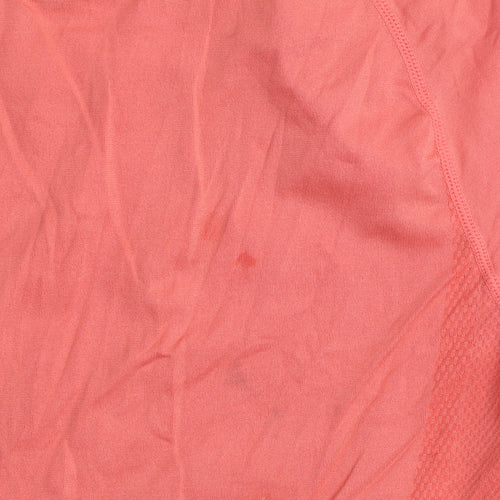 Dunnes Stores Womens Pink Polyamide Short Sleeve Active T-Shirt Size 14