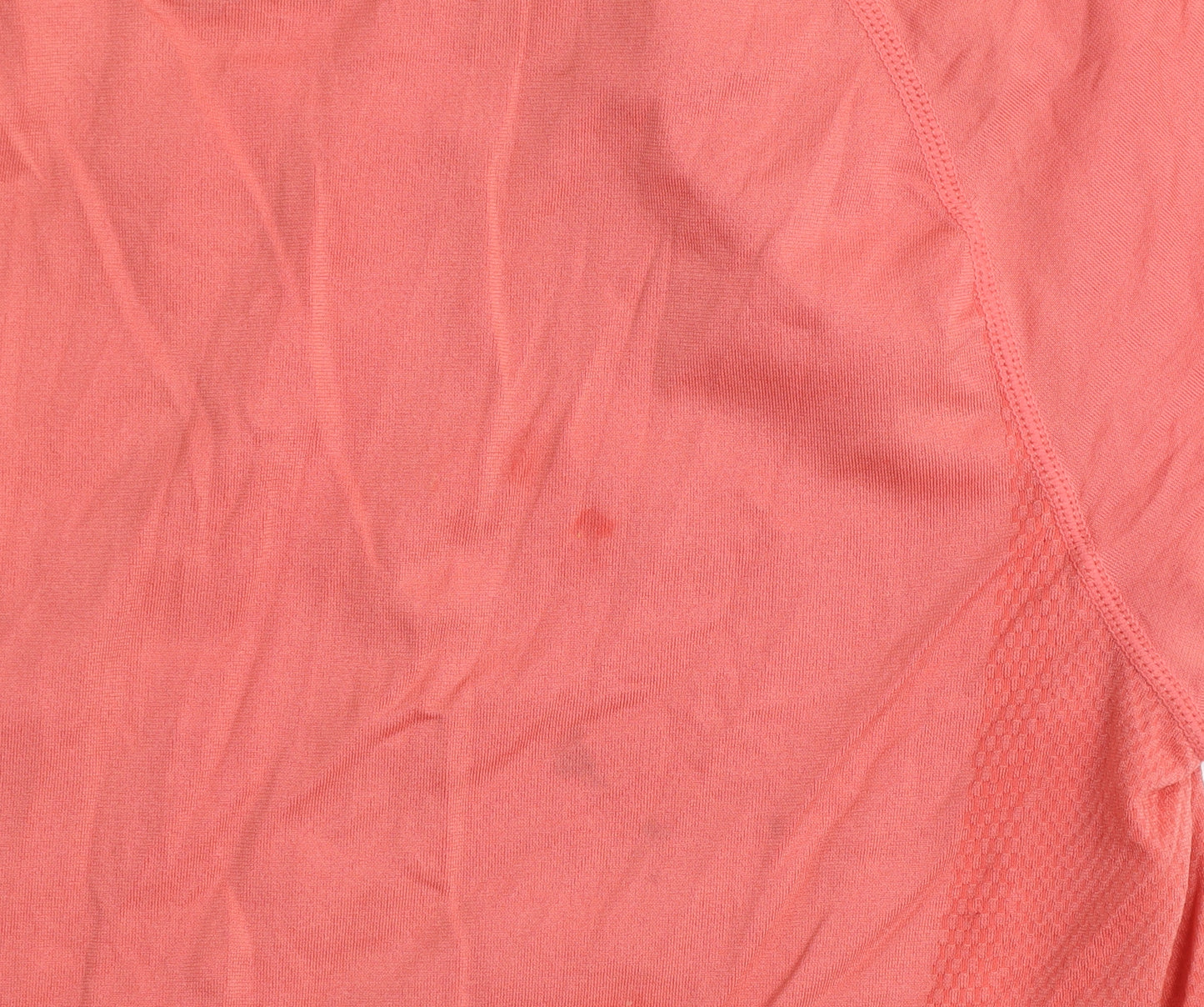 Dunnes Stores Womens Pink Polyamide Short Sleeve Active T-Shirt Size 14