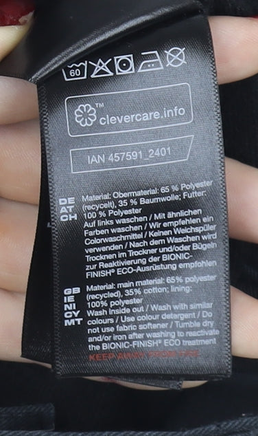 Parkside Men's Black Straight Cargo Work Jeans Size 32 Regular Fit