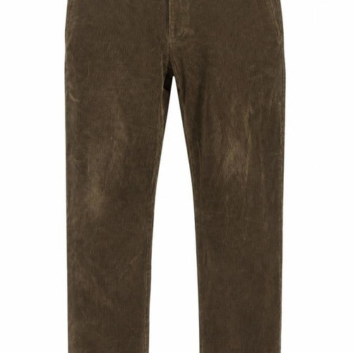bugatti Men's Brown Corduroy Chino Trousers Size 2XL 38in