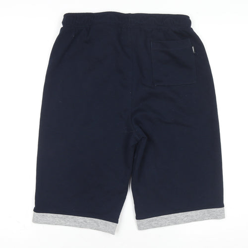Converse Boys Navy Sweat Shorts XL 13-15 Years Athletic Drawstring