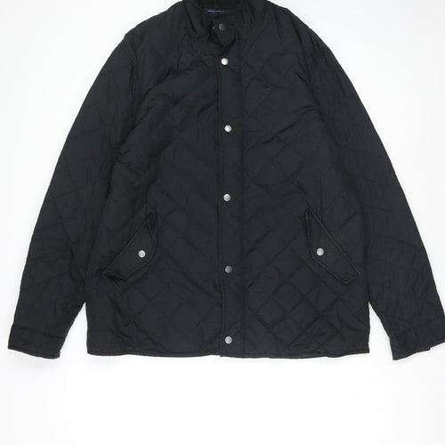 Stone Bay Women’s Black Quilted Mid-Length Jacket XL