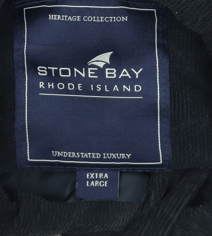 Stone Bay Women’s Black Quilted Mid-Length Jacket XL