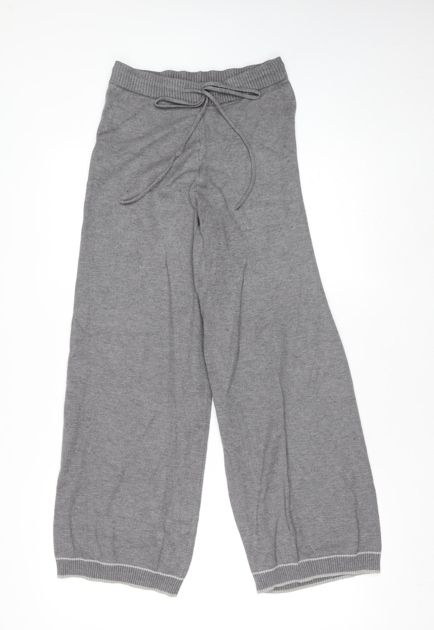 Theo & Spencer Womens Grey Small Jogger Trousers Rayon Blend