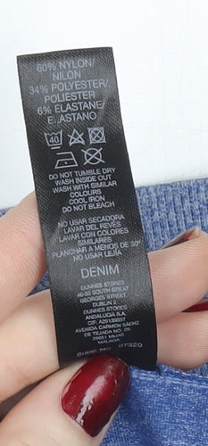 Dunnes Stores Blue Women's Large Biker Activewear Shorts