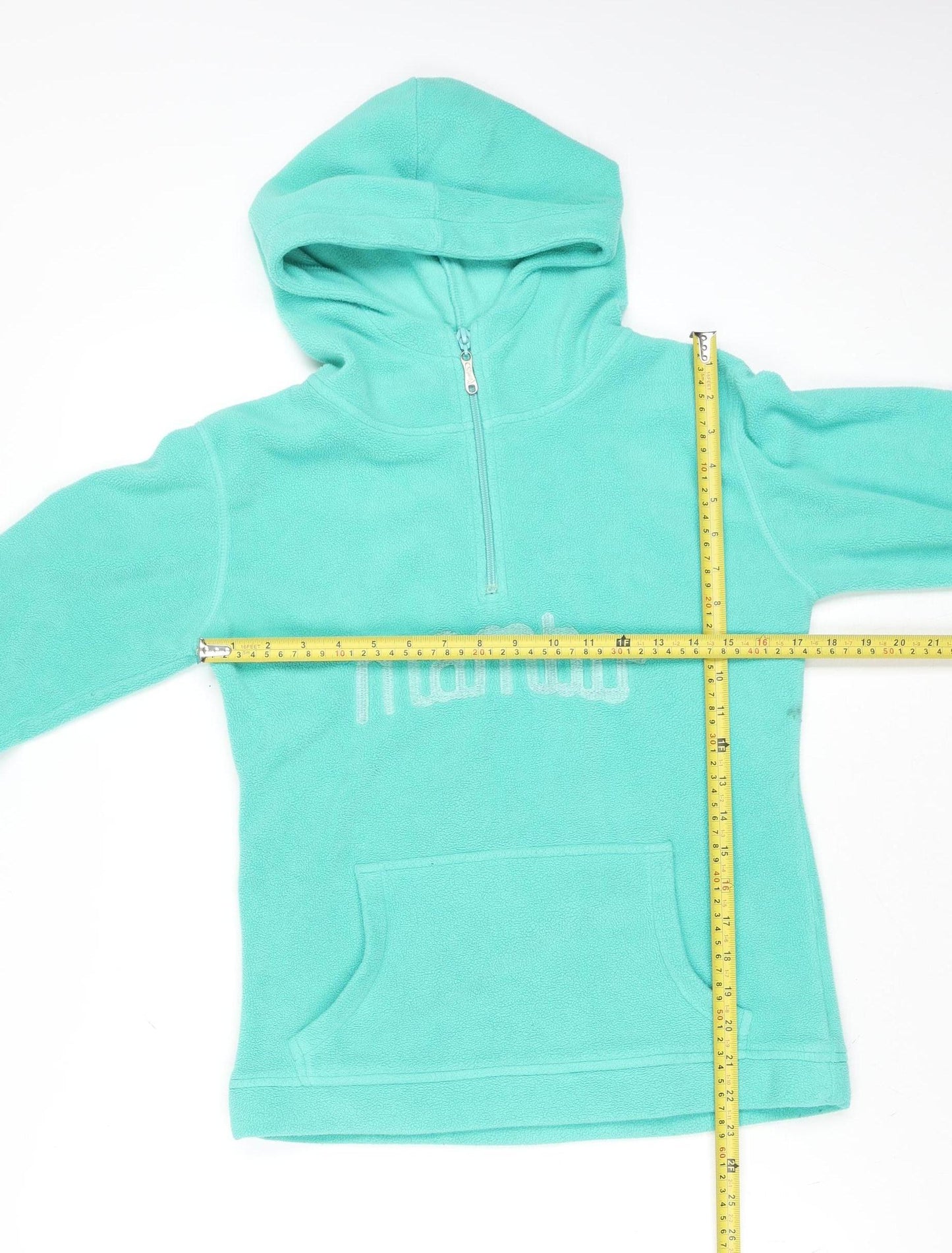 Mambo Goddess Women’s Blue Fleece Hoodie Jumper Size 12