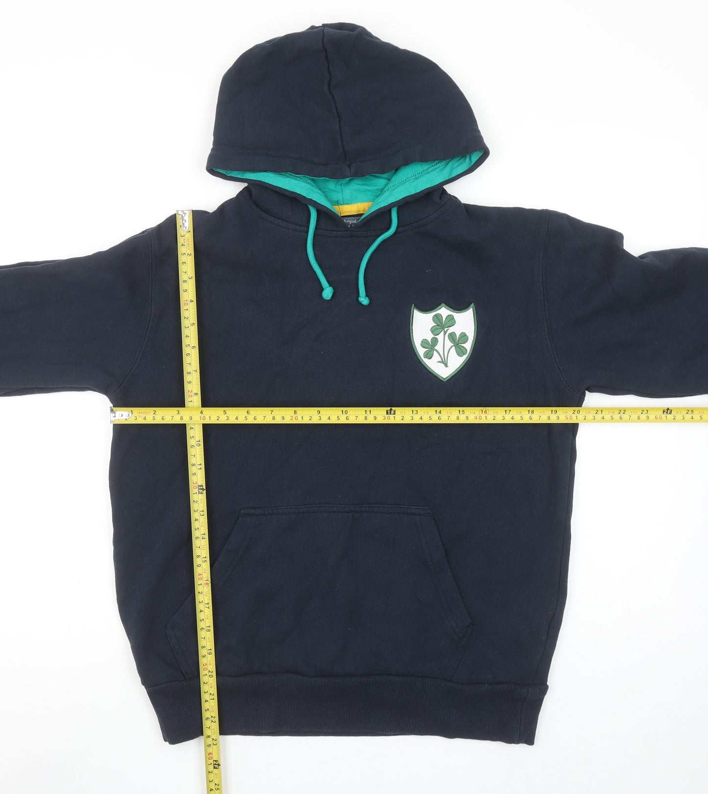 Authentic Originals Ireland Men's Blue Pullover Hoodie Size S