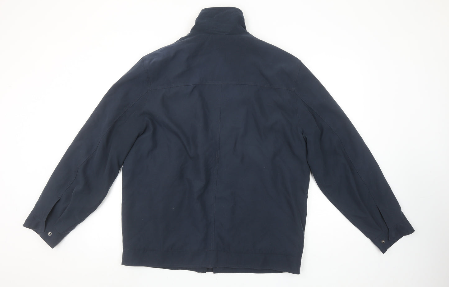 Wellington Men's Blue Full Zip Mid-Length Jacket Size 40 Regular