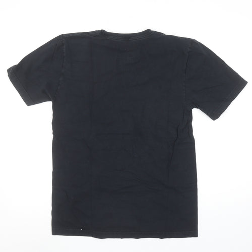 Nike SB Men's Black Cotton Regular Fit Graphic T-Shirt Size S