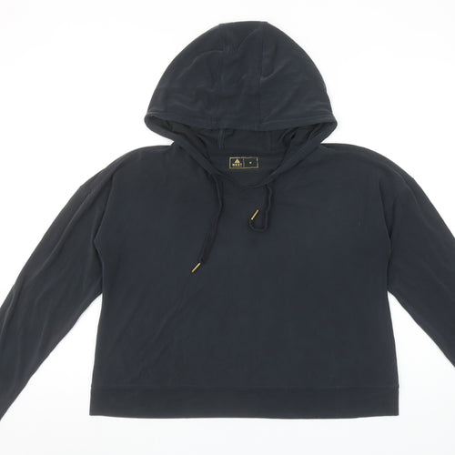 Next Active Women's Black Medium Modal Blend Pullover Hoodie