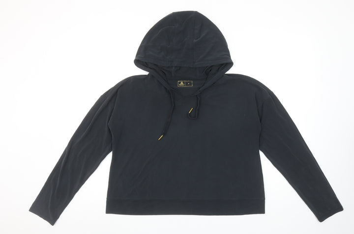 Next Active Women's Black Medium Modal Blend Pullover Hoodie