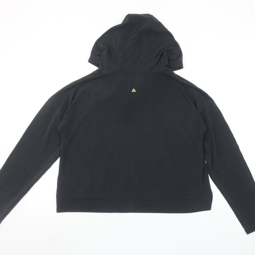 Next Active Women's Black Medium Modal Blend Pullover Hoodie