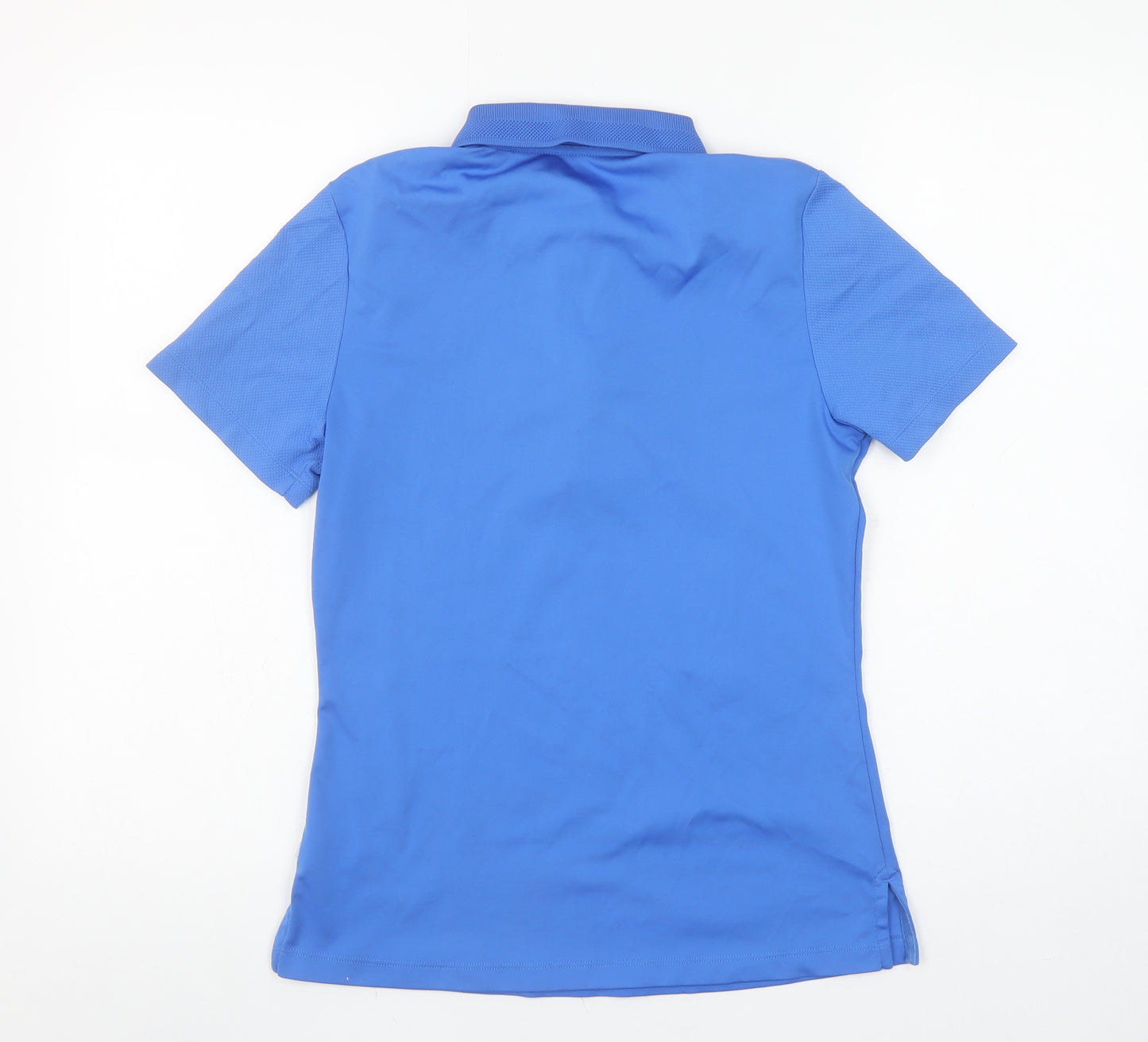 Calvin Klein Women's Blue Short Sleeve Polo Shirt Size S