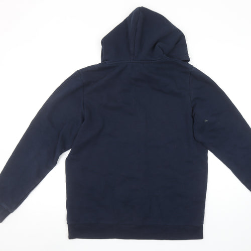 Jack & Jones Boys Navy Blue Pullover Hoodie Size 16 Years Cotton Blend