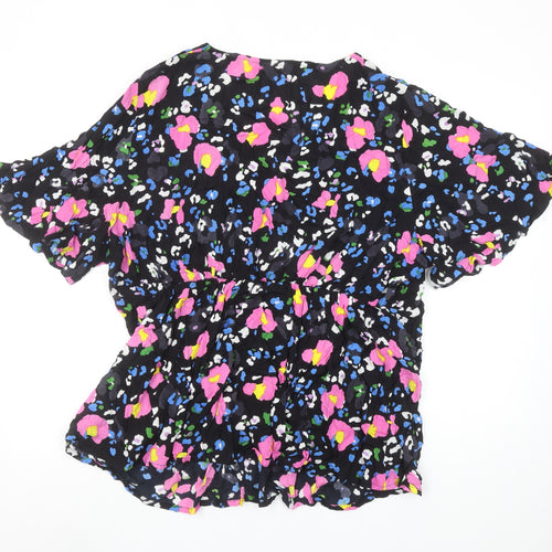 Simply Be Women's Multicoloured Floral Viscose Tunic Blouse Size 22