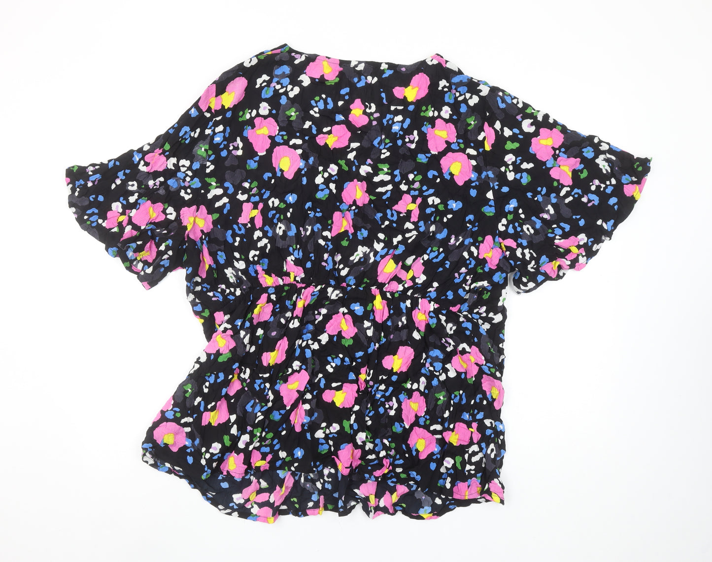 Simply Be Women's Multicoloured Floral Viscose Tunic Blouse Size 22