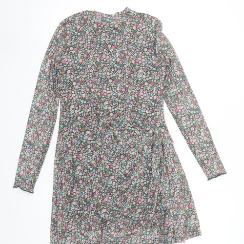 Leigh Tucker Willow Girls Multicoloured Floral A-Line Dress 11-12 Years