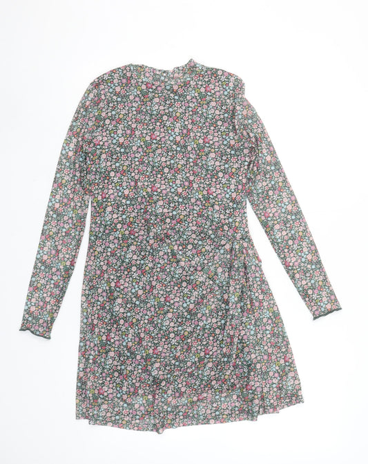 Leigh Tucker Willow Girls Multicoloured Floral A-Line Dress 11-12 Years