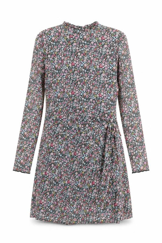 Leigh Tucker Willow Girls Multicoloured Floral A-Line Dress 11-12 Years