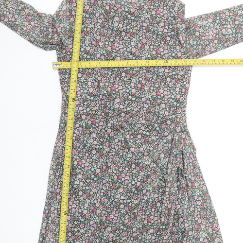 Leigh Tucker Willow Girls Multicoloured Floral A-Line Dress 11-12 Years