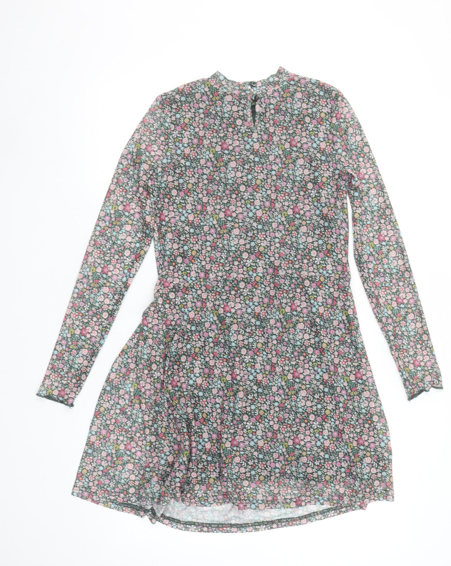 Leigh Tucker Willow Girls Multicoloured Floral A-Line Dress 11-12 Years