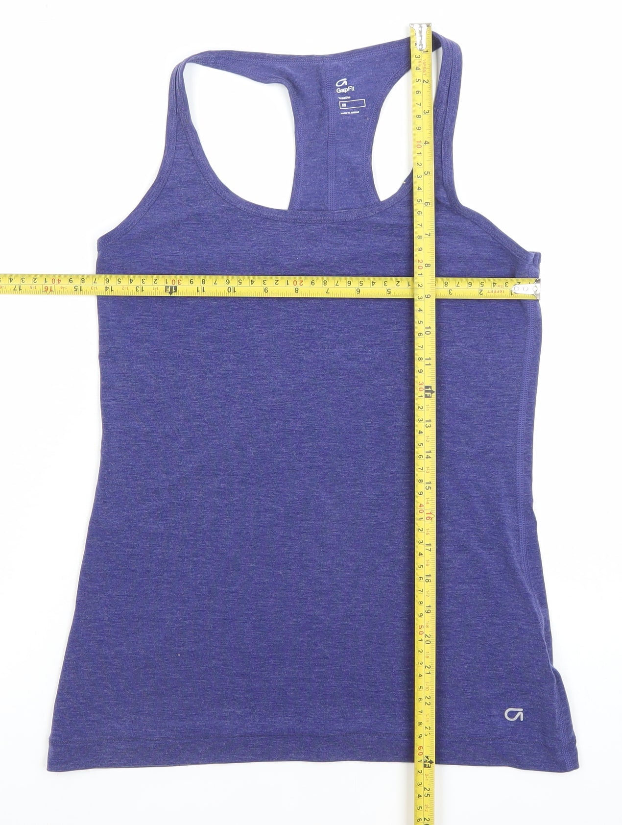 GapFit Women’s Blue XS Racerback Breathe Tank Top